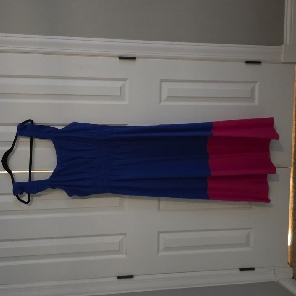 Loft Maxidress color block size XL